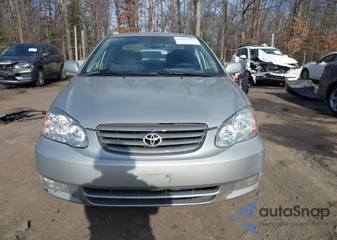 2003 Toyota Corolla S z USA, uszkodzony, nr VIN 1NXBR32E13Z083763